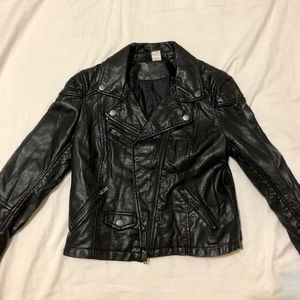 H&M Faux Leather Jacket